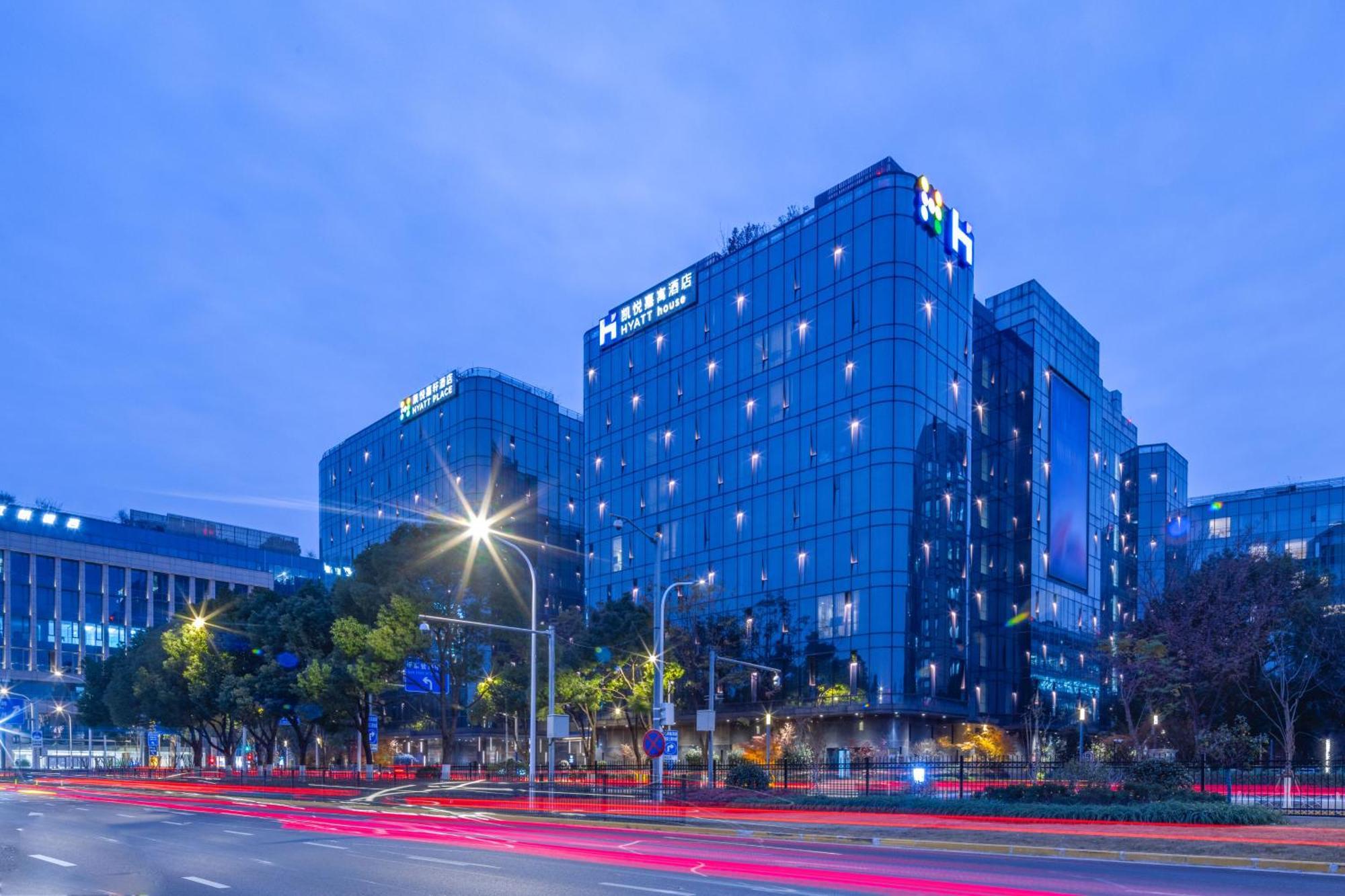 Hyatt House Shanghai Hongqiao Cbd Eksteriør billede